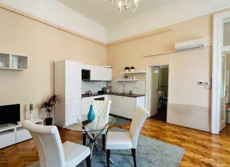 Spacious One-bedroom + Study room Apartment in József Krt