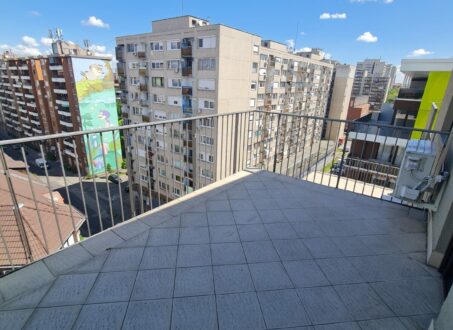One-bedroom in Corvin Sétány with 2 Balcony