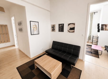 Two-bedroom for rent next to Corvin Pláza
