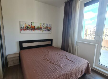 One-bedroom in Corvin Sétány with 2 Balcony