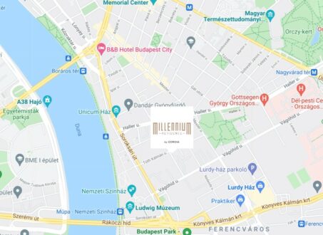 Newly built One-bedroom flat for SALE in Millenium Residence