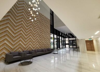 Furnished spacious newly-built studio apartment in Corvin ATRIUM building