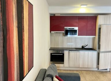Furnished spacious newly-built studio apartment in Corvin ATRIUM building