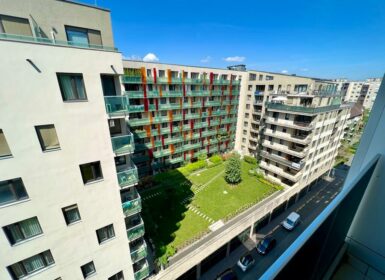 Furnished spacious newly-built studio apartment in Corvin ATRIUM building