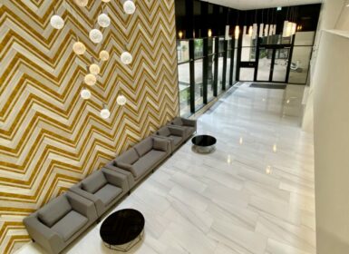 Furnished spacious newly-built studio apartment in Corvin ATRIUM building