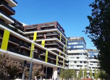 Furnished spacious newly-built studio apartment in Corvin ATRIUM building