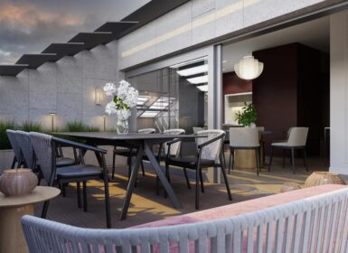 Furnished luxury penthouse in the city center at Oktogon