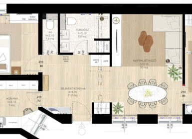 Renovated, TWO-bedroom FOR SALE nearby the American embassy