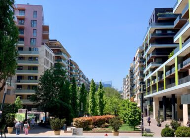 One-bedroom for sale in the popular Corvin sétány