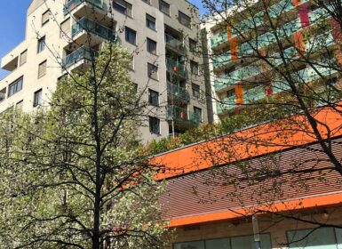 One-bedroom for sale in the popular Corvin sétány