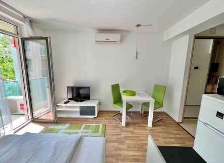 Furnished studio FOR SALE in Corvin sétány