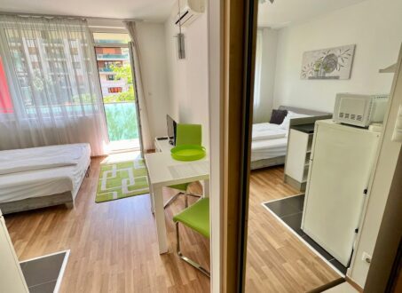 Furnished studio FOR SALE in Corvin sétány