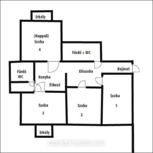 Alaprajz Károly Krt Rajzolt Ok