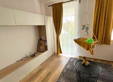 Furnished modern one-bedroom for SALE next to Corvin sétány