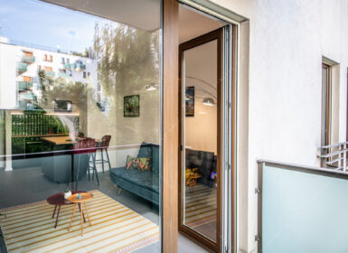 Stylish furnished one-bedroom with storage FOR SALE in Corvin sétány