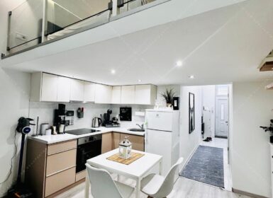 Furnished studio with gallery FOR SALE in Garay tér, close to City park