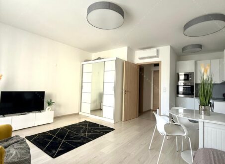 Bright Studio with Balcony