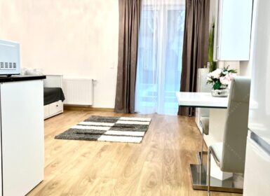 Modern Studio with Garden Access & Terrace – Available from July 4 at Corvin Grand 2