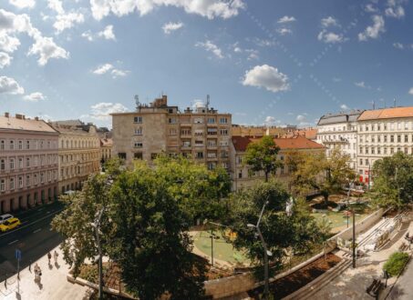 Unique Designer Apartment for Rent Near Erzsébet Square – Heart of Downtown Budapest – From August