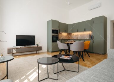 Unique Designer Apartment for Rent Near Erzsébet Square – Heart of Downtown Budapest – From August