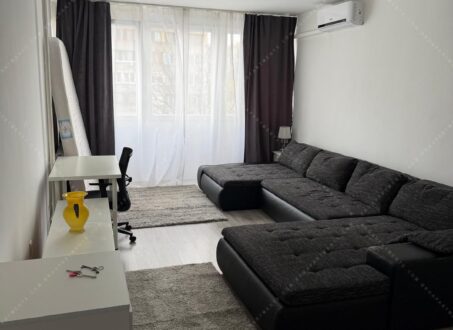 Bright Furnished Studio Apartment for Rent – Práter Street, Budapest 8th District