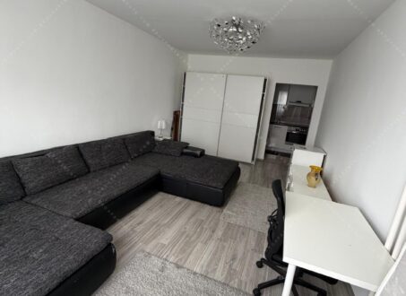 Bright Furnished Studio Apartment for Rent – Práter Street, Budapest 8th District