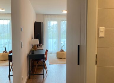 ✨Modern Designer Studio with Terrace for Rent – I6 Residence, Budapest VIII✨