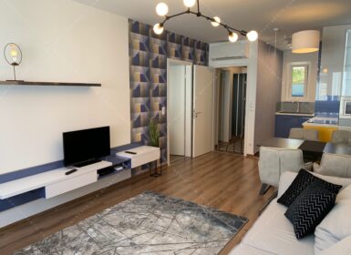 Modern 50 sqm Apartment with Terrace & Garage in Central Budapest- For Rent