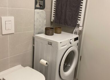 ✨Modern Designer Studio with Terrace for Rent – I6 Residence, Budapest VIII✨
