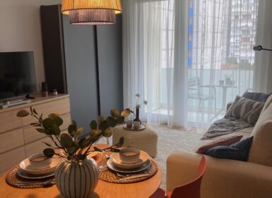 ✨Modern Designer Studio with Terrace for Rent – I6 Residence, Budapest VIII✨