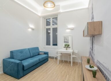 Modern Studio Apartment for Rent – Klauzál tér, Budapest