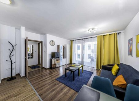 Modern 1-Bedroom Apartment for Rent – Corvin District, Budapest