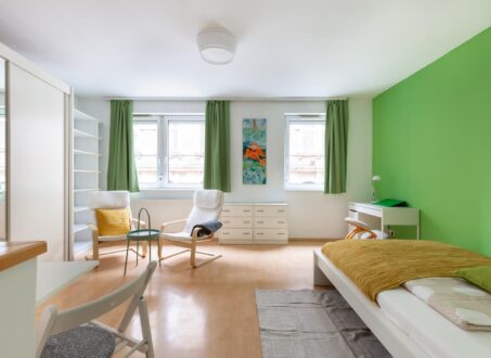Modern Studio Apartment for Rent next to Corvin Promenade