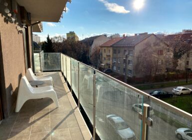 Modern 1-Bedroom Apartment with 12 m² Terrace for Rent in Kelenföld, Budapest XI